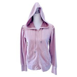 Daily Practice by Anthropologie Pink Hooded Jacket XS X-Small